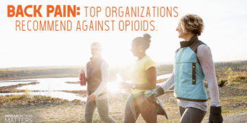 Back Pain: Top Organizations Recommend Against Opioids