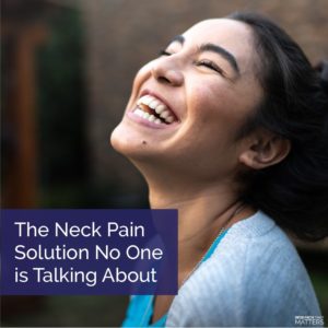 solution to neck pain