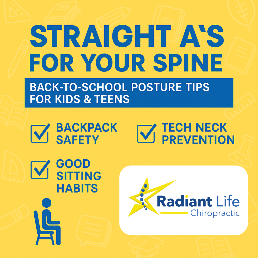 Straight A’s for Your Spine: Back-to-School Posture Tips for Kids and Teens