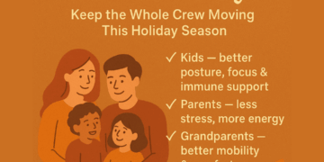 Family, Food & Flexibility: Keep the Whole Crew Moving This Holiday Season